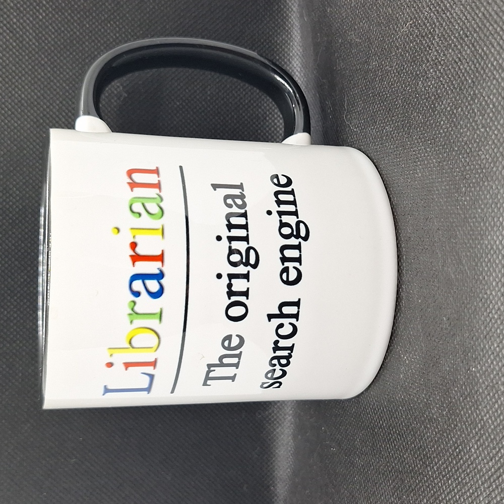 Librarian Quote White Mug*